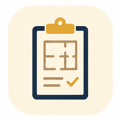 Icon for project planning and coordination services