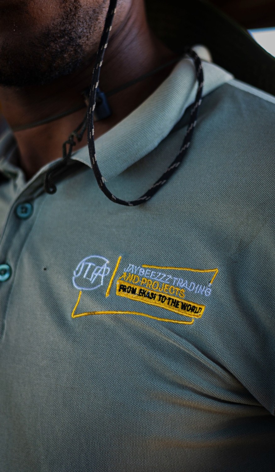 Jaybeezz Trading and Projects embroidered workwear logo